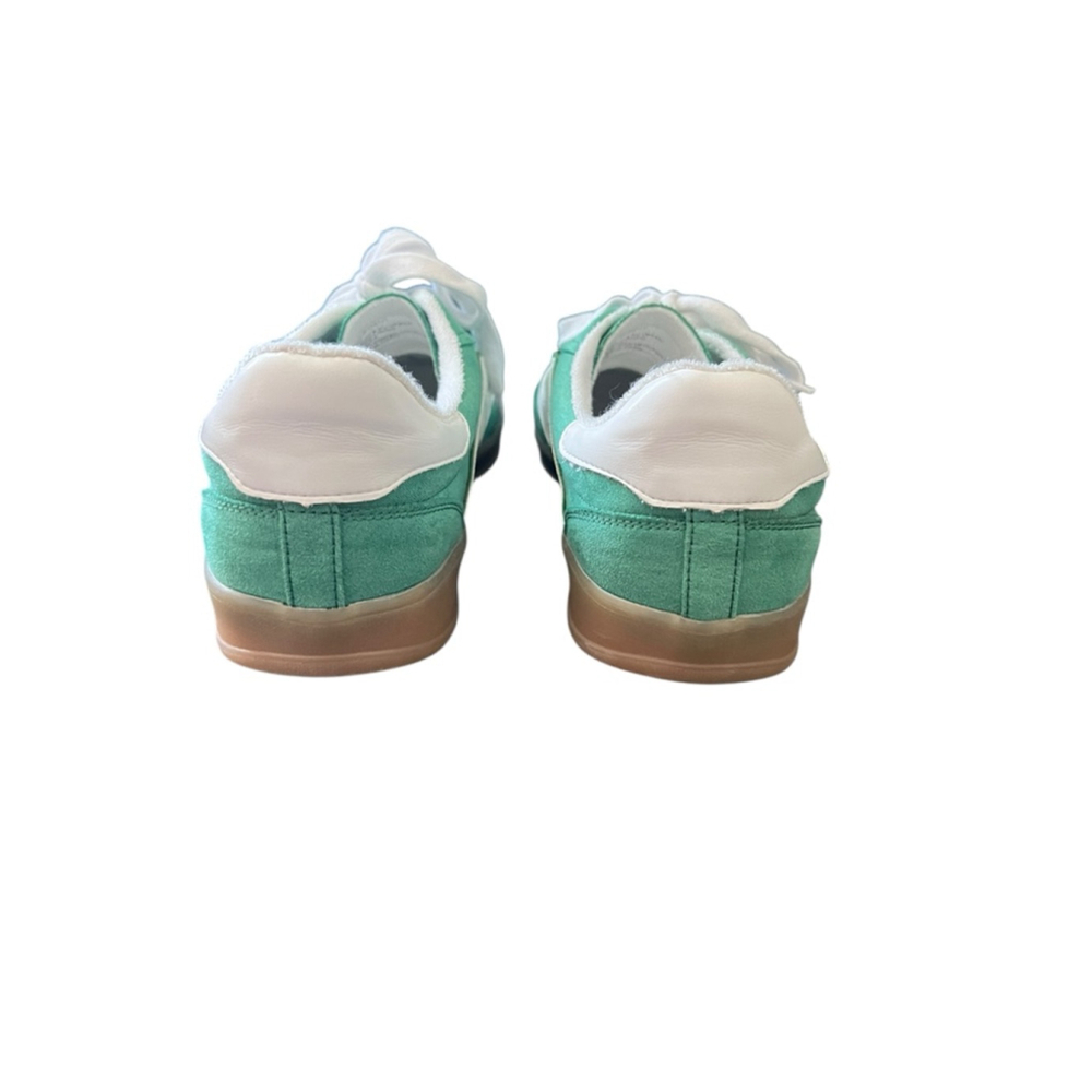 Women's Madden Girl Green & White Sneakers Size 10 - Picture 7 of 8